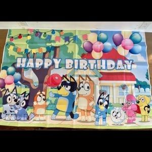 Bluey Birthday Banner